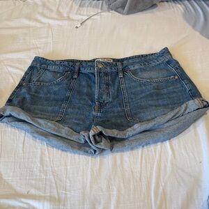 We The Free Classic Blue Jean Shorts